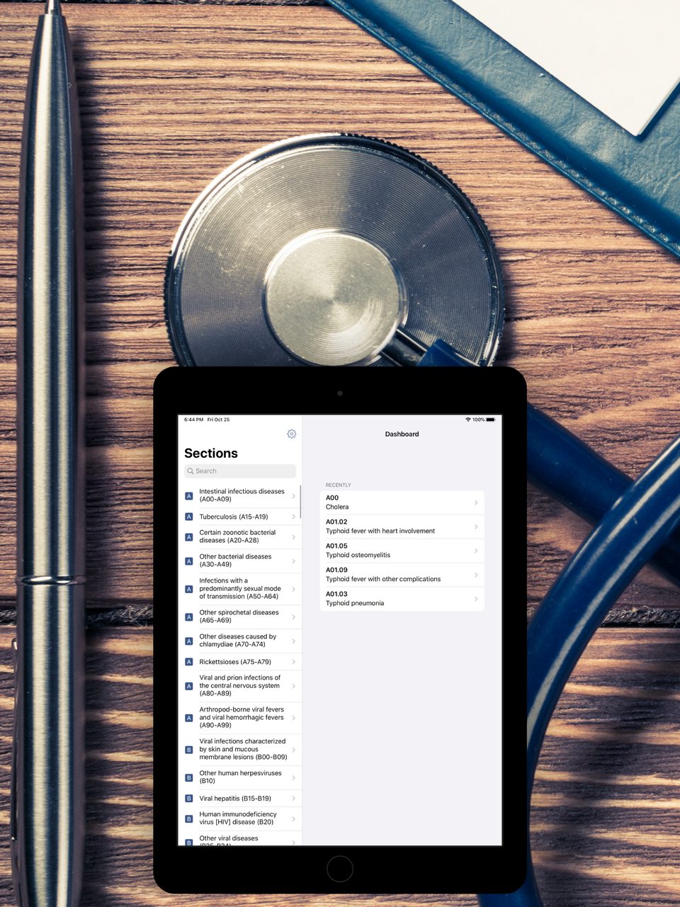 ICD-10 2020 on iPad — App Store screenshot 1